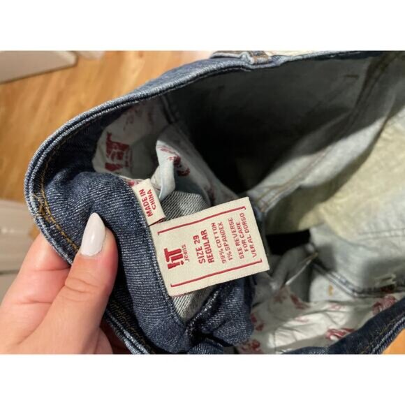 IT Jeans straight leg Jeans size 29 - Picture 2 of 5